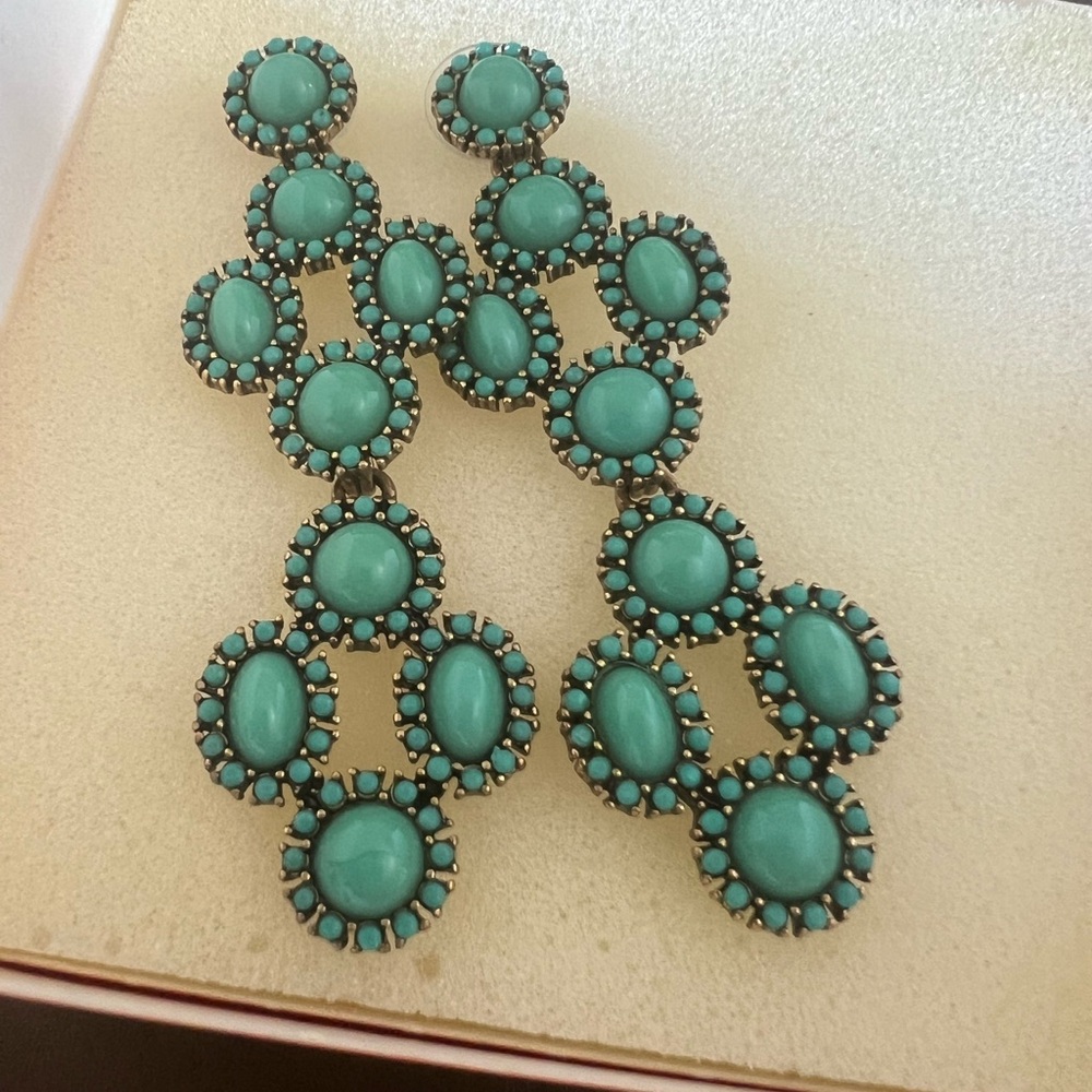 Stella and Dot chandelier earrings